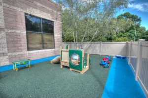 A playground at Strong Start Early Learning Center