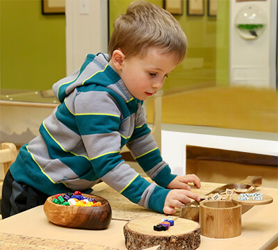 a child at one of our educational centers
