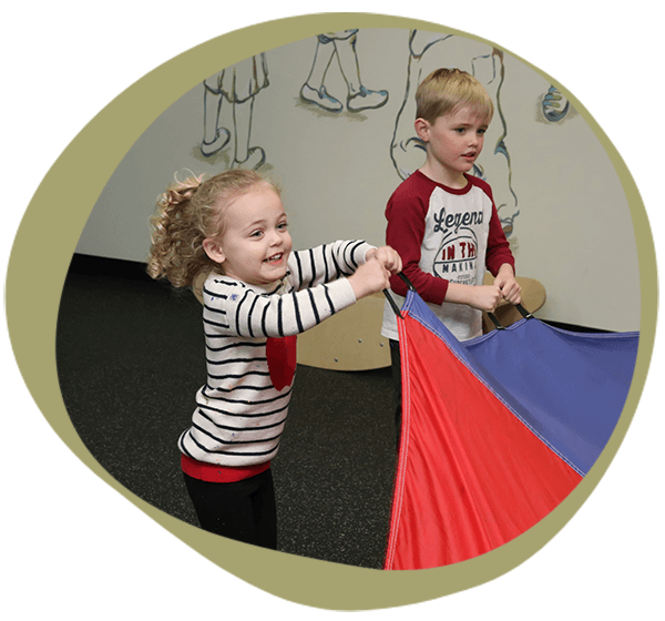 two children at one of our daycare facilities