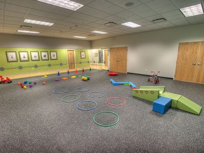 a play area at one of our educational centers